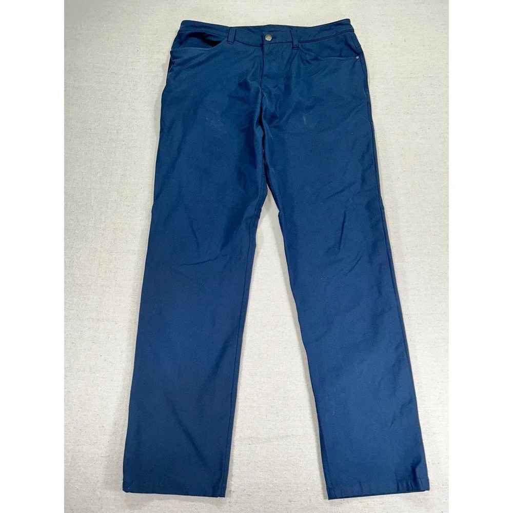 Lululemon Men's 34 ABC Warpstreme Pants Athleisure 5 Pocket Chinos